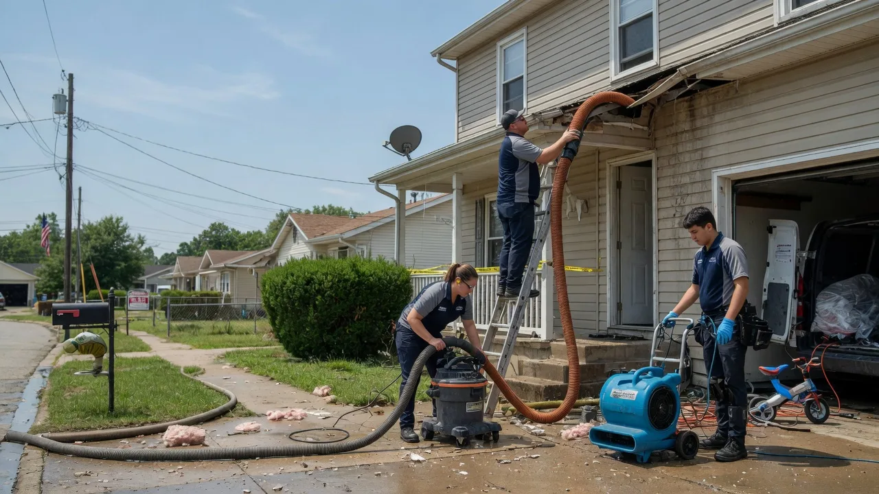 Water Damage Restoration in Demotte, IN near me